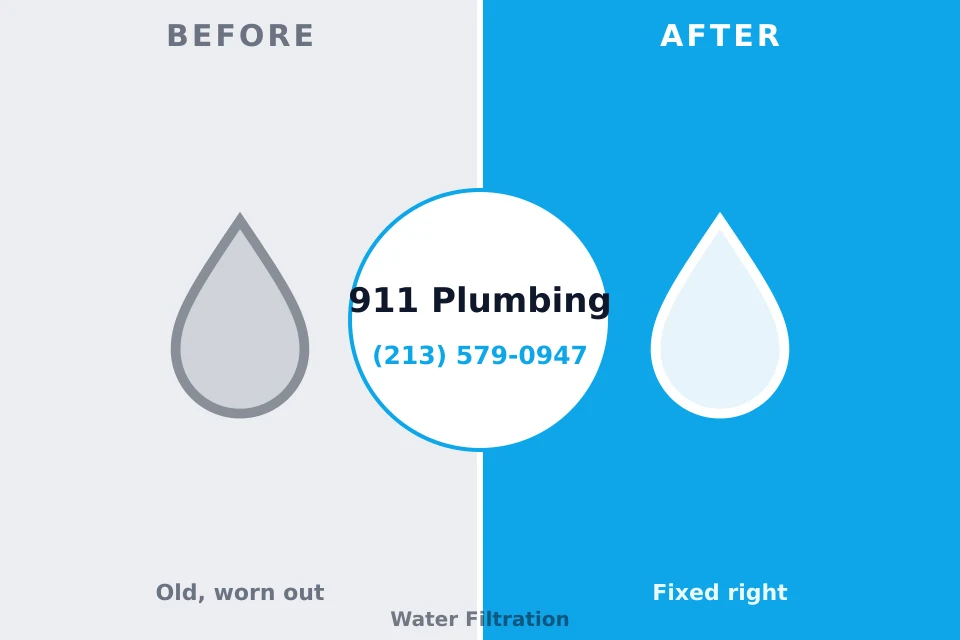 Before and after: plumbing company Monticello, AR